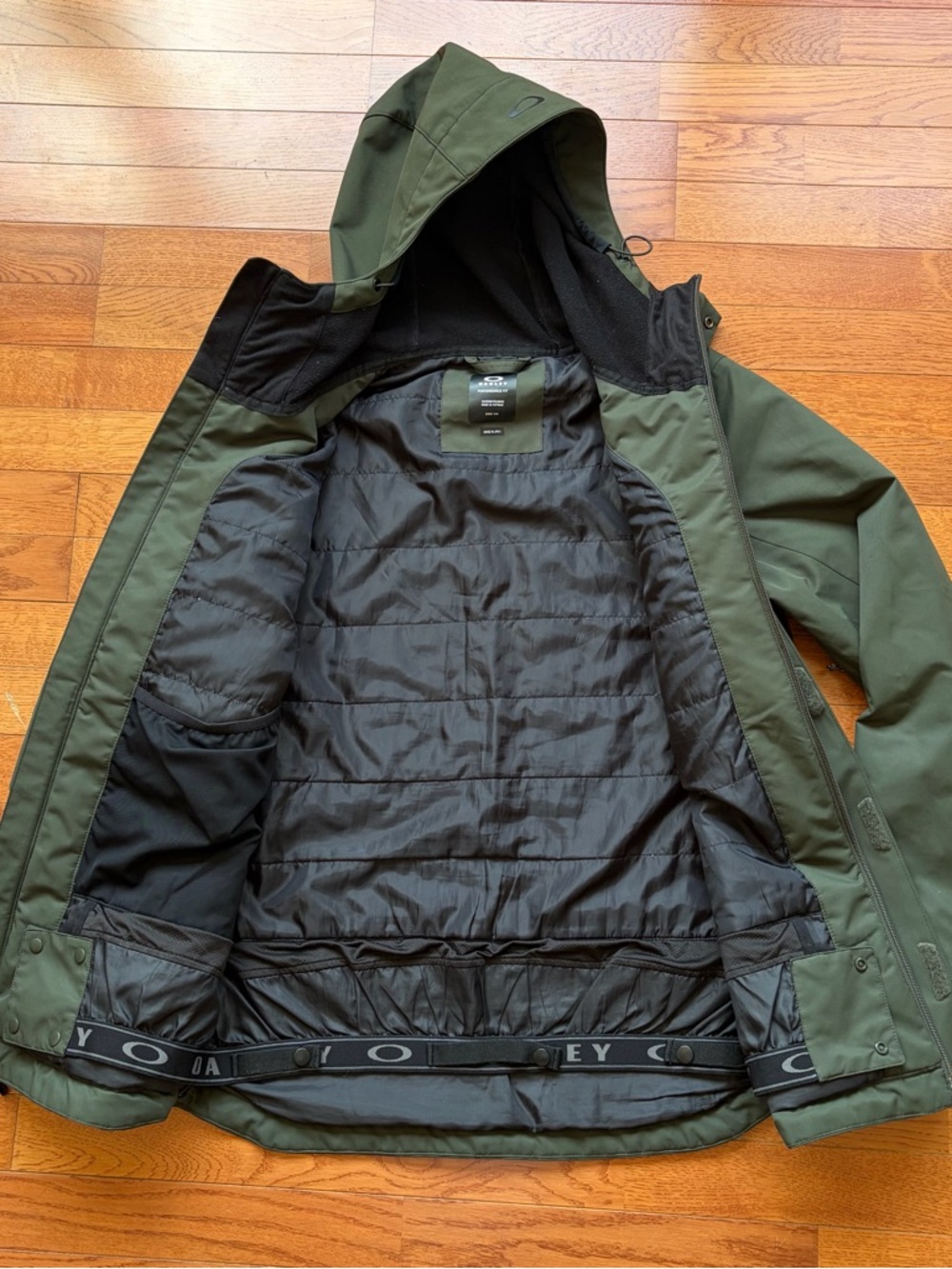 Oakley Snowboard Insulated Jacket Green - Picture 4 of 10